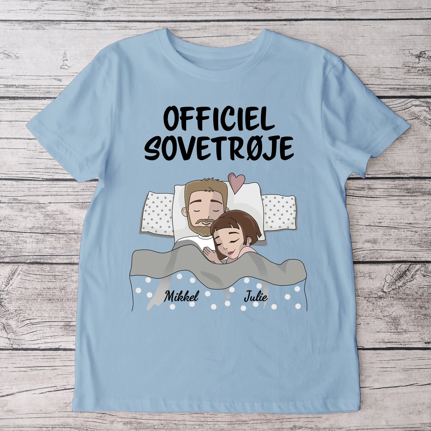 Søvnigperler - Personlig T-shirt