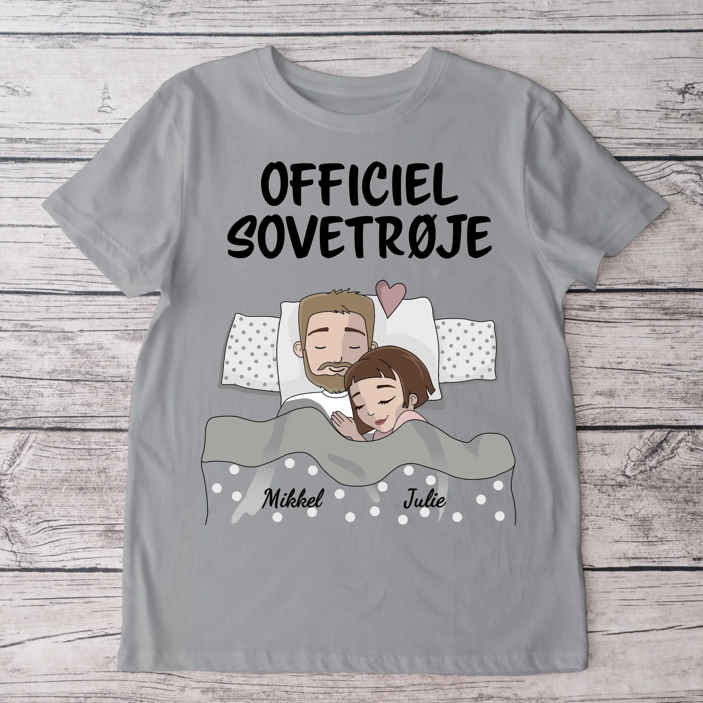 Søvnigperler - Personlig T-shirt