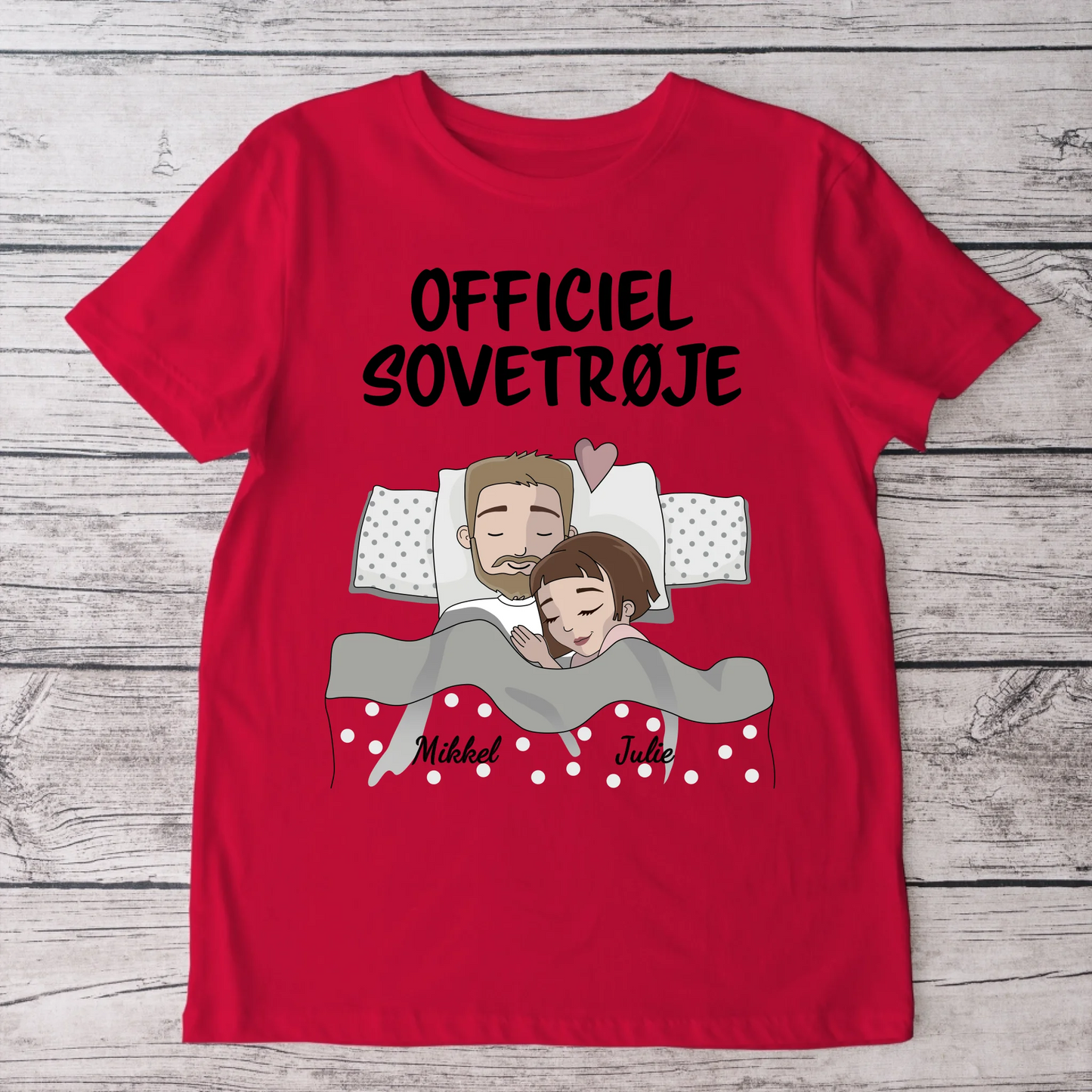 Søvnigperler - Personlig T-shirt