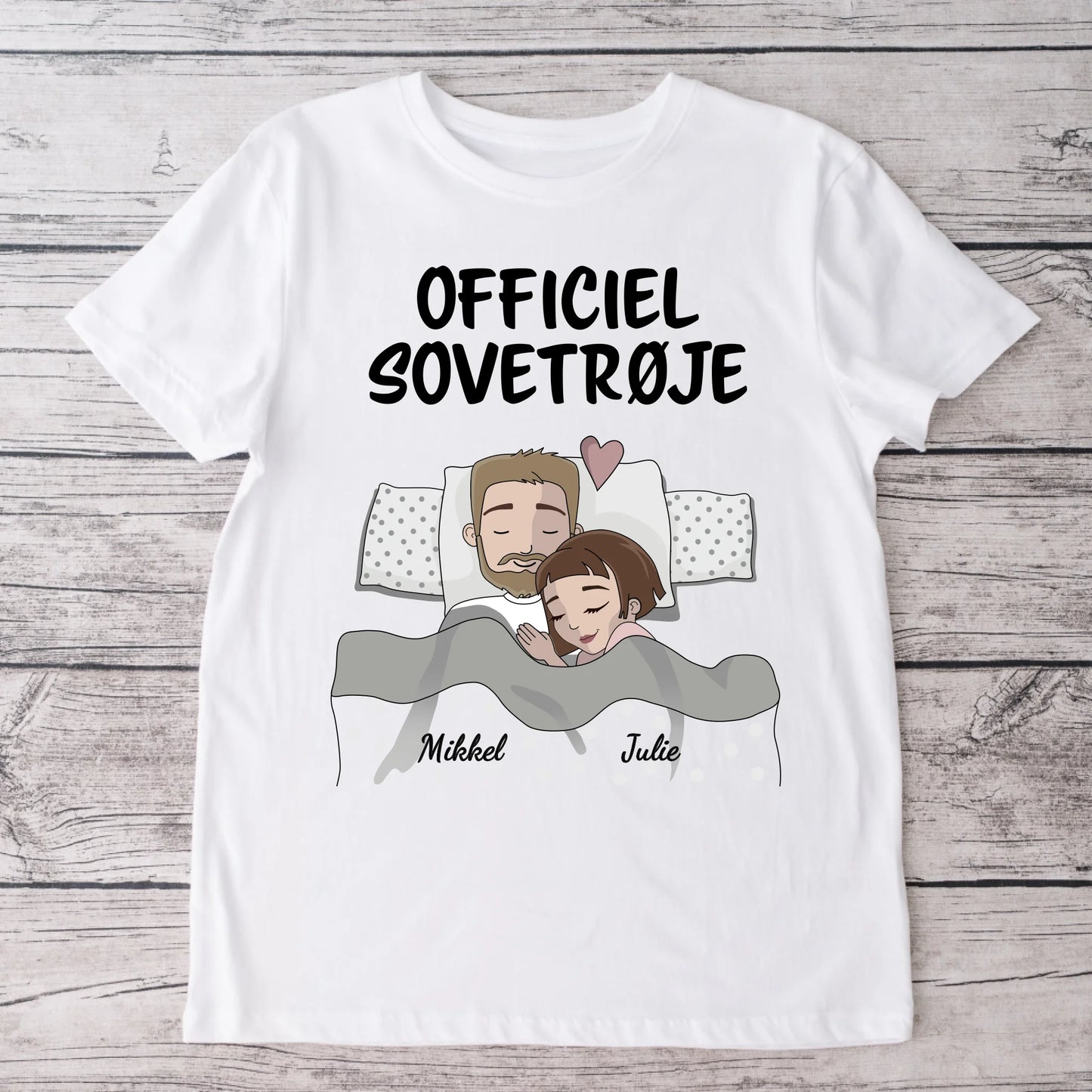 Søvnigperler - Personlig T-shirt