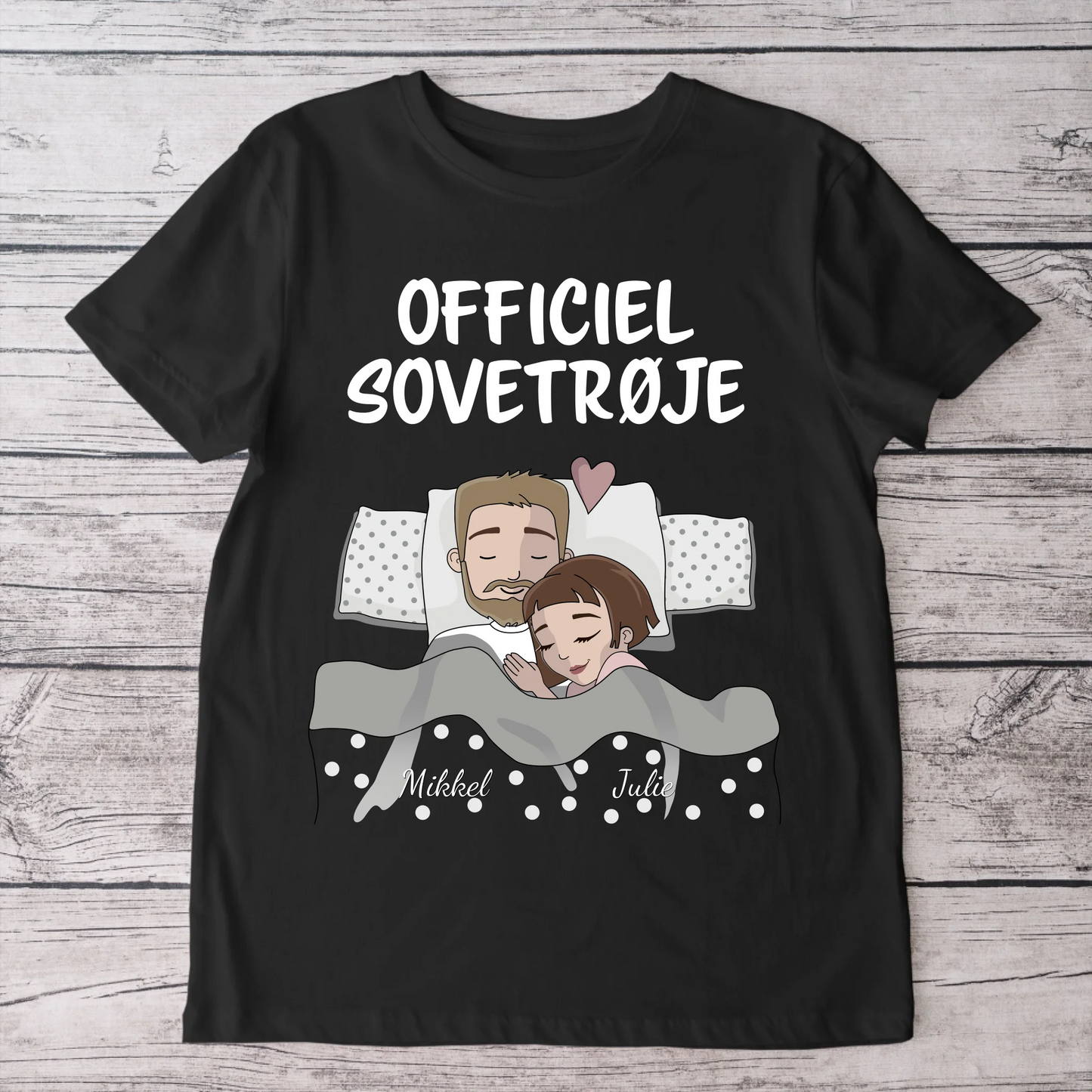 Søvnigperler - Personlig T-shirt