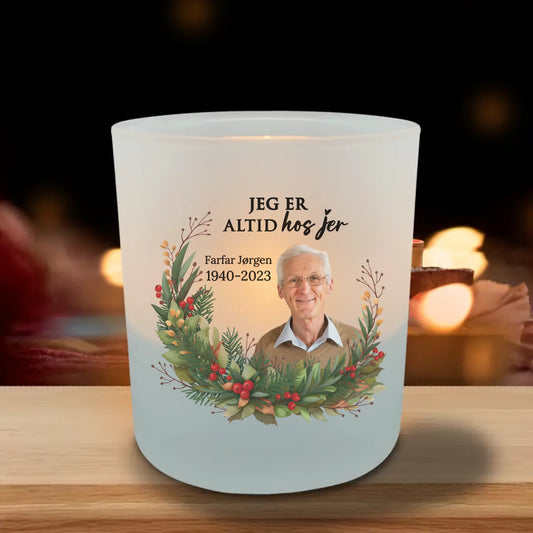 Hos jer - Personlig fyrfadsstage